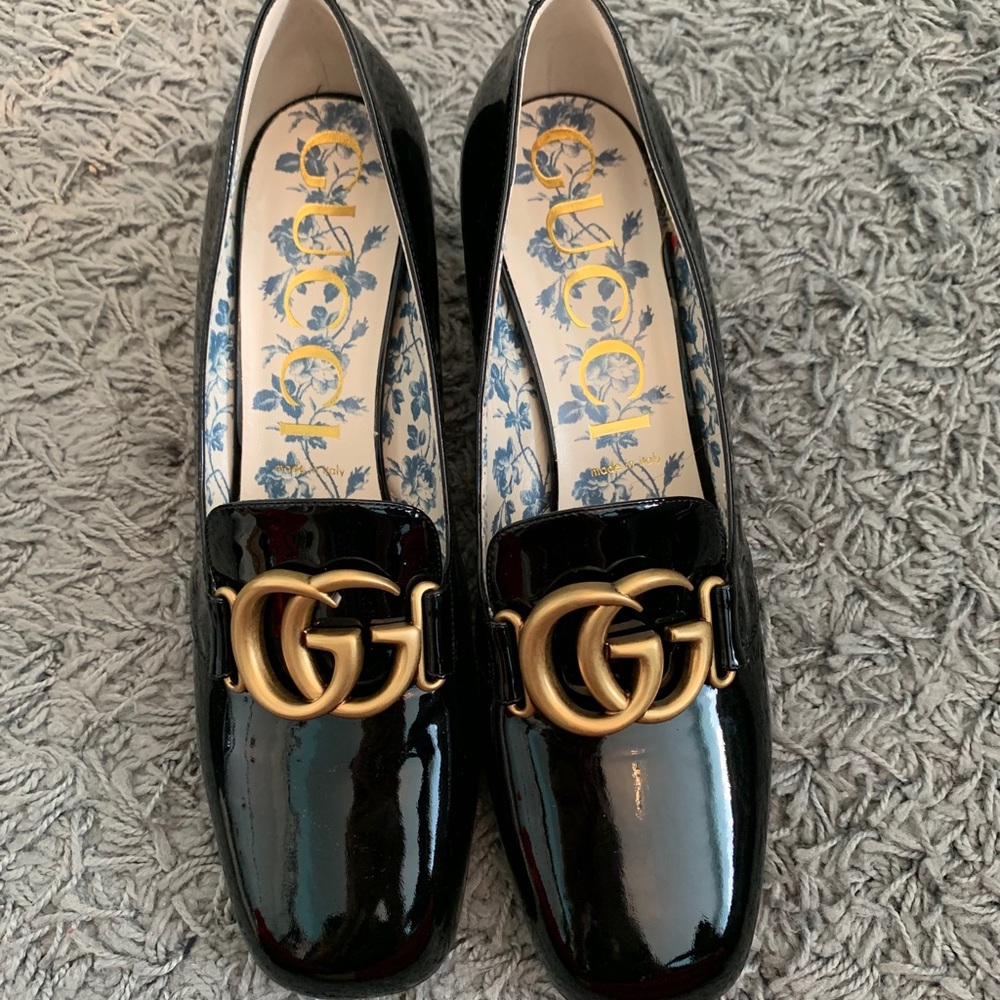 Gucci Mid Heel Pump